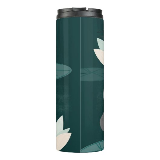 Midnight Pond Fire Salamander Thermosbecher (Rückseite)