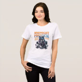 Midnight Protocol Vision Never Sleeps Cybernetic O Tri-Blend Shirt (Vorderseite voll)