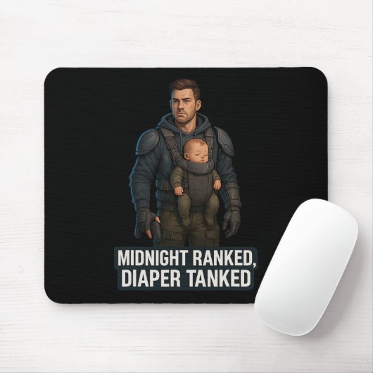 Midnight Ranked  Mousepad (Mit Mouse)
