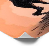 Midnight Revelry Poster (Ecke)