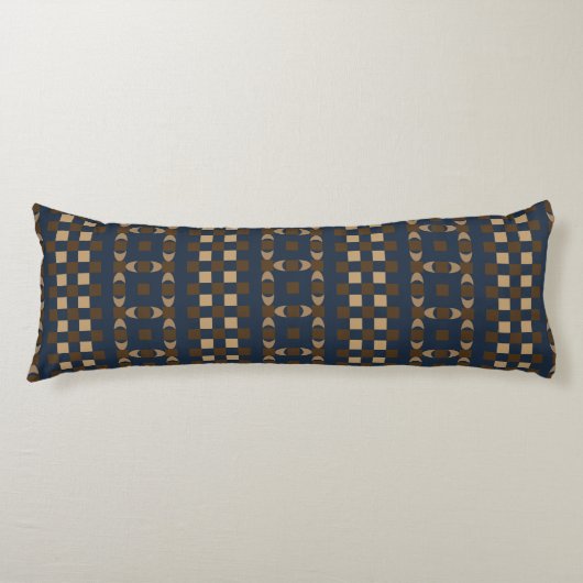 Midnight Sand Pattern Body Pillow Seitenschläferkissen (Vorderseite)