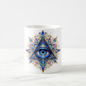 Midnight Sapphire Eye Kaffeetasse (Mittel)