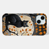 Midnight Sentinel Under the Harvest Moon Case-Mate iPhone Hülle (Rückseite (Horizontal))