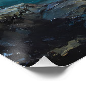 Midnight Serenade: Lunar Tide Poster (Ecke)