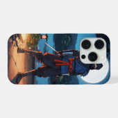 Midnight Shinobi: Moonlight Ninja Assassin iPhone Hülle (Rückseite (Horizontal))