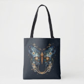 Midnight Sky Moth – Gothic Celestial Elegance Tasche (Vorderseite)