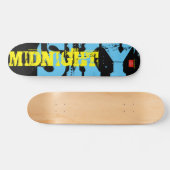 MIDNIGHT SKY Skateboard, 7¾ Zoll Deck Skateboard (Horizontal)