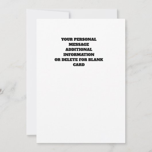 Midnight Summit Wolves Trio Einladung (Rückseite)