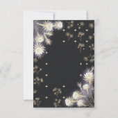 Midnight Thistle Celestial Hochzeit - Termin vorme Save The Date (Rückseite)