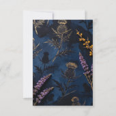 Midnight Thistle Copper Save The Date (Rückseite)