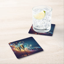 Midnight Toast Untersetzer