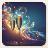 Midnight Toast Untersetzer (Vorderseite)