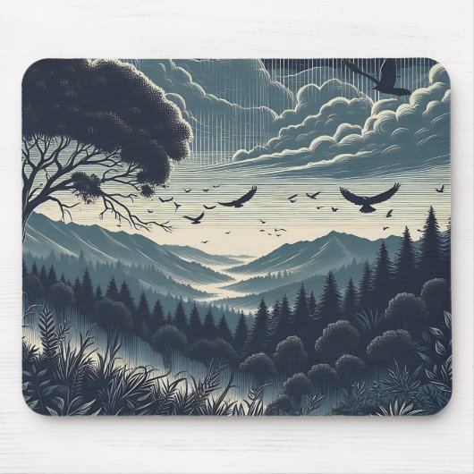 Midnight Valley Mousepad (Vorne)