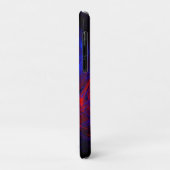 Midnight Wave - Abstraktes Fraktal Art Case-Mate iPhone Hülle (Hinten/Links)