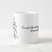 Midnight Weaver (Spider and the Web) Themed Jumbo-Tasse (Vorderseite)