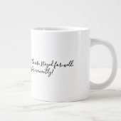 Midnight Weaver (Spider and the Web) Themed Jumbo-Tasse (Rechts)