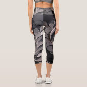 Midnight Whisper Botanica Capri Leggings (Rückseite)