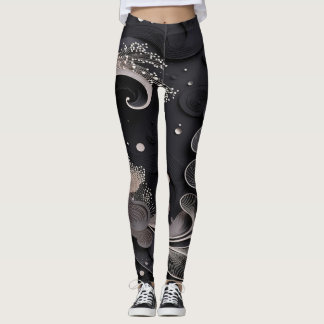 Midnight Whisper Botanica Leggings