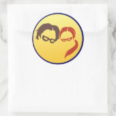 MidnightSQL Hero-Logo - Stickers (Tasche)