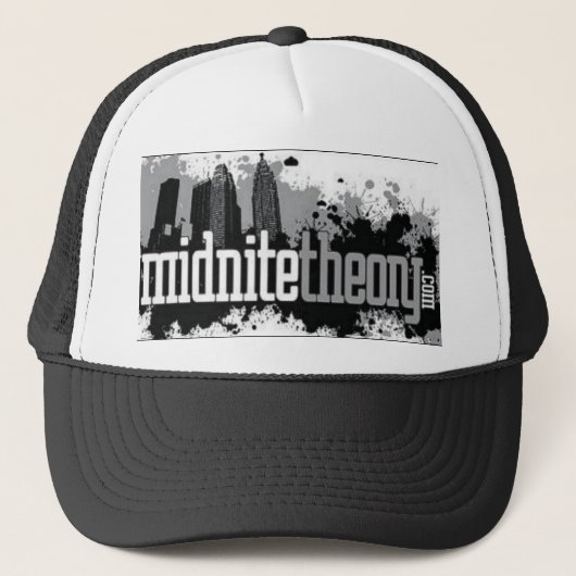 Midnite Theorie-Hut Truckerkappe (Vorderseite)