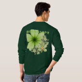 Midori no daichi no sasayaki deep forest T-Shirt (Schwarz voll)