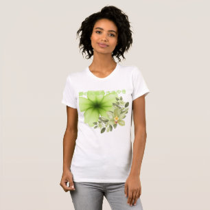 Midori no daichi no sasayaki weiß T-Shirt