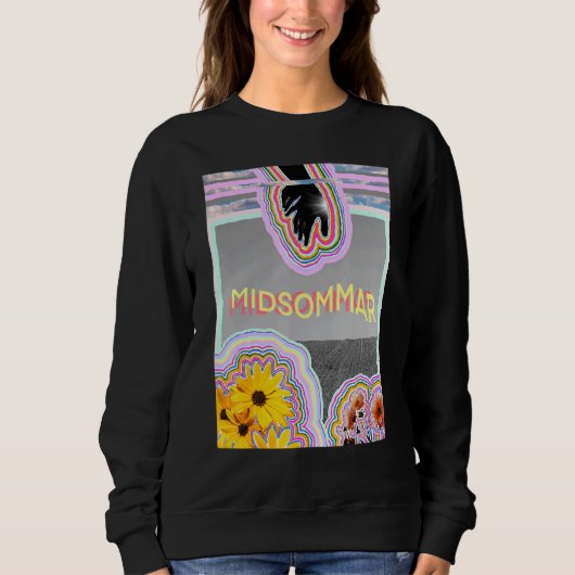 Midsommar Inspiriert Prints Sweatshirt (Vorderseite)