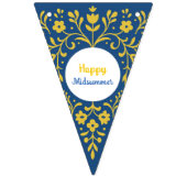 Midsommar - Traditioneller schwedischer Sommer im  Wimpelkette (Zweite Fahne)