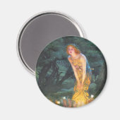 Midsommer Eve (1908) von Edward Robert Hughes Magnet (Vorderseite/Rückseite)