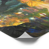 Midsommer Eve (1908) von Edward Robert Hughes Poster (Ecke)