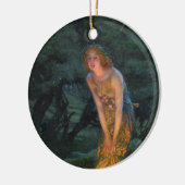 Midsommer Eve c. 1908 von Edward Robert Hughes Keramik Ornament (Links)