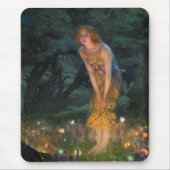 Midsommer Eve c. 1908 von Edward Robert Hughes Mousepad (Vorne)