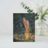 Midsommer Eve c. 1908 von Edward Robert Hughes Postkarte (Stehend Vorderseite)