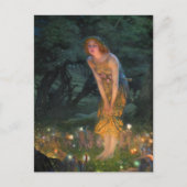 Midsommer Eve c. 1908 von Edward Robert Hughes Postkarte (Vorderseite)