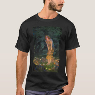 Midsommer Eve c. 1908 von Edward Robert Hughes T-Shirt