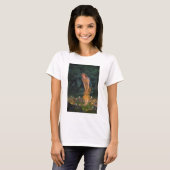 Midsommer Eve c. 1908 von Edward Robert Hughes T-Shirt (Vorne ganz)