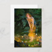 Midsommer Eve Edward Robert Hughes Card (Vorne/Hinten)