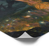 Midsommer Eve Edward Robert Hughes Fairies Fantasy Poster (Ecke)