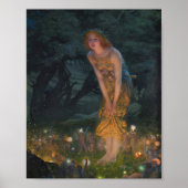 Midsommer Eve Edward Robert Hughes Fairies Fantasy Poster (Vorne)