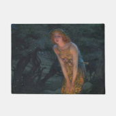 Midsommer Eve Edward Robert Hughes Feen Fantasie Fußmatte (Vorderseite)