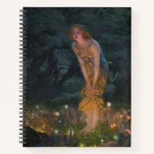 Midsommer Eve Edward Robert Hughes Feen Fantasie Notizblock (Vorderseite)