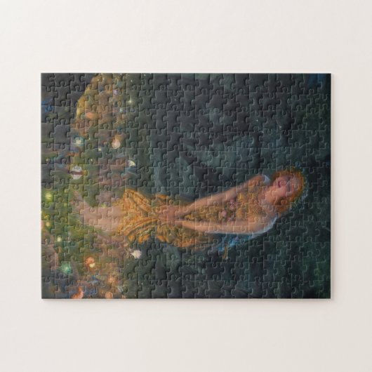 Midsommer Eve Edward Robert Hughes Feen Fantasie Puzzle (Horizontal)