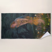 Midsommer Eve Edward Robert Hughes Feen Fantasie Strandtuch (Vorderseite)