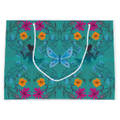 Midsommer Fairy Botanical Gift Bag Große Geschenktüte (Vorderseite)