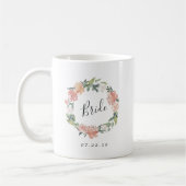 Midsommer Floral Wreath Bride Kaffeetasse (Links)