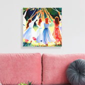 Midsommer Joy Leinwanddruck (Insitu (Wohnzimmer))