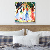 Midsommer Joy Leinwanddruck (Insitu (Schlafzimmer))