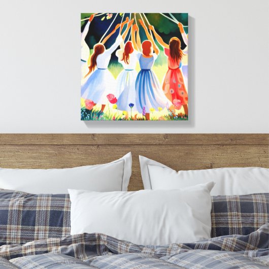 Midsommer Joy Leinwanddruck (Insitu (Schlafzimmer))