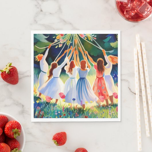 Midsommer Joy Serviette (Beispiel)