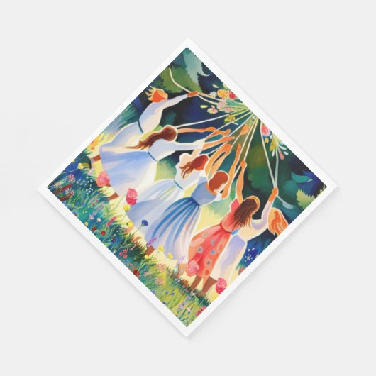 Midsommer Joy Serviette (Ecke)